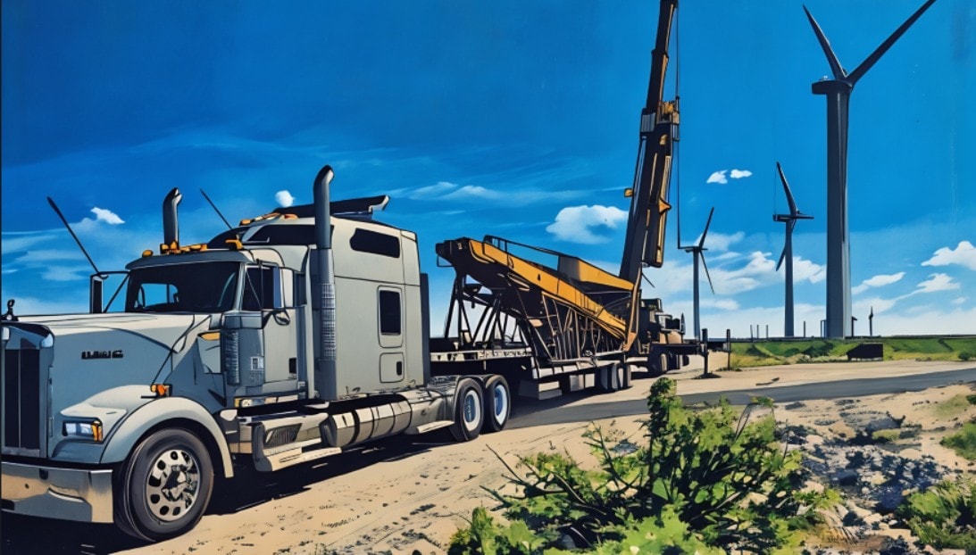 Wind Turbine Blade Transport
